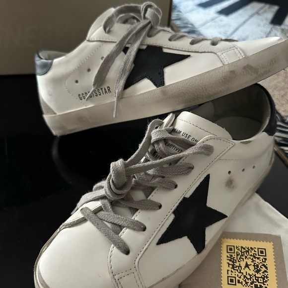 Exclusive White Super-Star Sneakers main image 3
